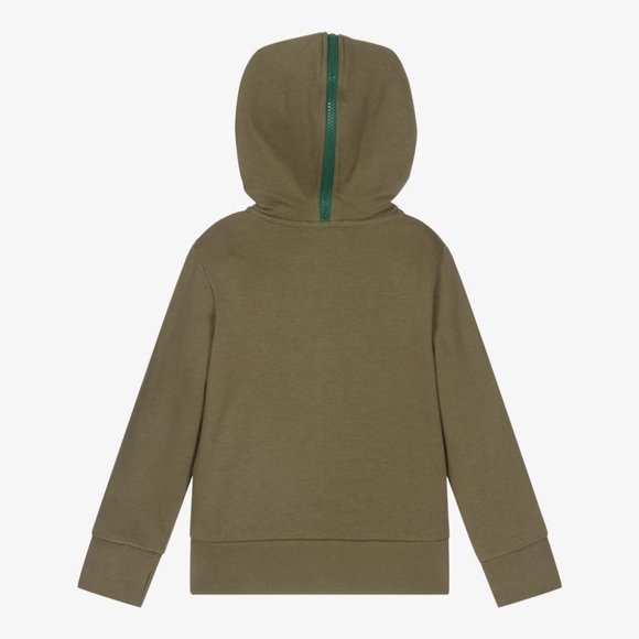 NWOT STELLA MCCARTNEY Kids Green Monster Zip-up Hoodie - Picture 11 of 16